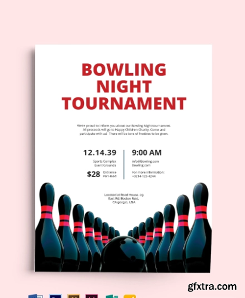 Bowling-Tournament-Flyer