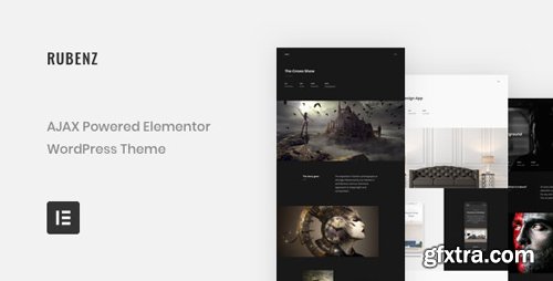 ThemeForest - Rubenz v1.9.5 - Creative Portfolio AJAX WordPress Theme - 23887784