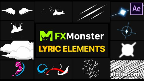 Videohive Lyric Elements | After Effects 26541334