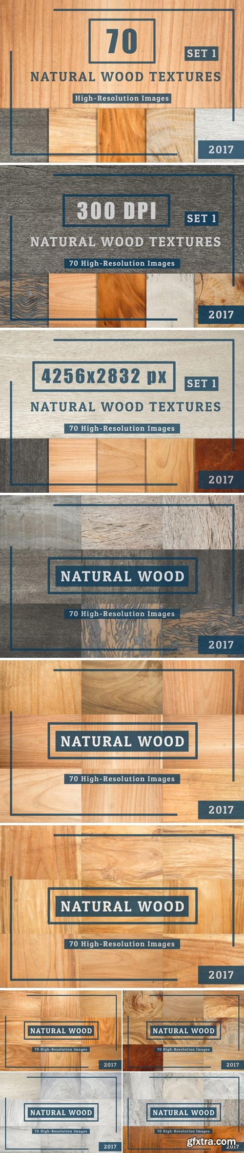 70 Natural Wood Table Textures Set 1 4030836