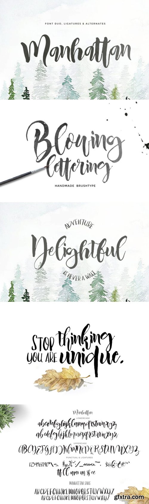 Manhattan Font