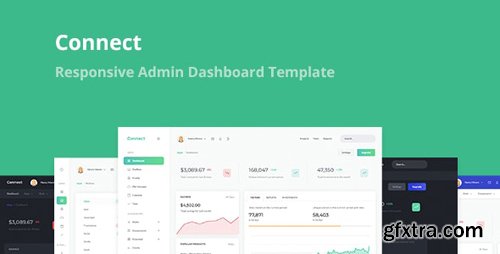 ThemeForest - Connect v1.1 - Responsive Admin Dashboard Template - 26400364