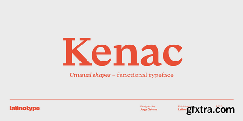 Kenac Font Family