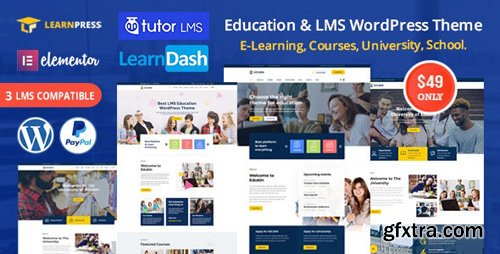 ThemeForest - Edubin v5.0.6 - Education WordPress Theme - 24037792