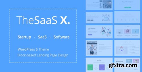 ThemeForest - TheSaaS X v1.1.5 - Responsive SaaS, Startup & Business WordPress Theme - 20136366