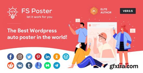 CodeCanyon - FS Poster v3.6.4 - WordPress Auto Poster & Scheduler - 22192139 - NULLED