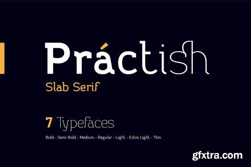 CM - Practish font family 4514211