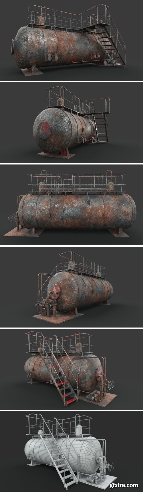 ArtStation – Rusted machinery device