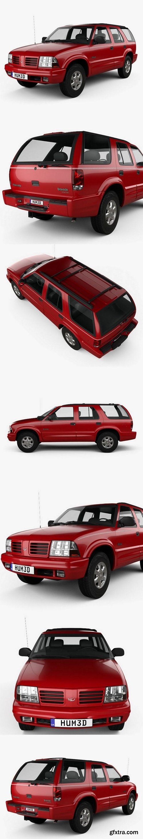 Oldsmobile Bravada 1998 3D model