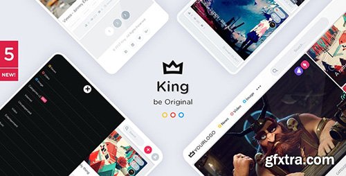 ThemeForest - King v5.0 - WordPress Viral Magazine Theme - 19436704 - NULLED