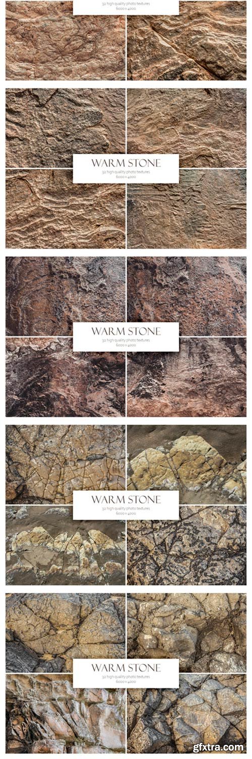 Warm Stone. Textures Bundle 4040701