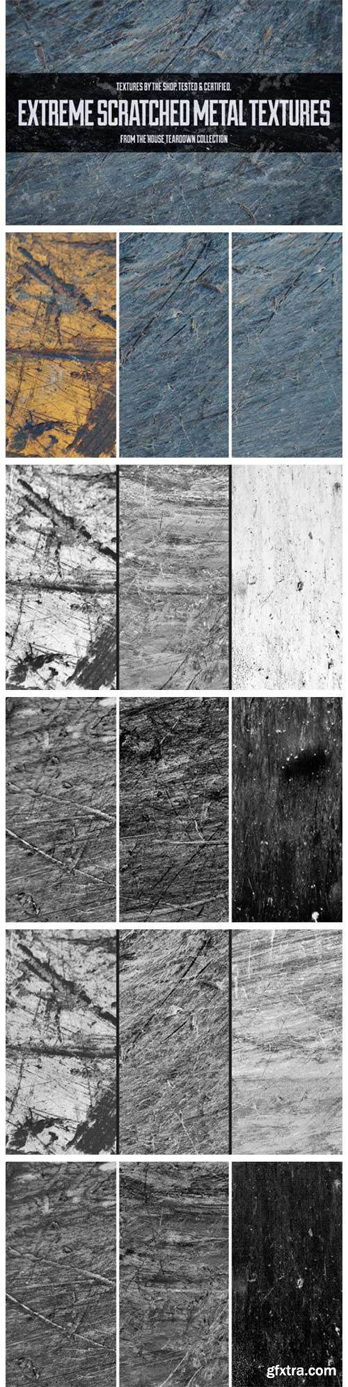 Extreme Scratched Metal Textures 4036031