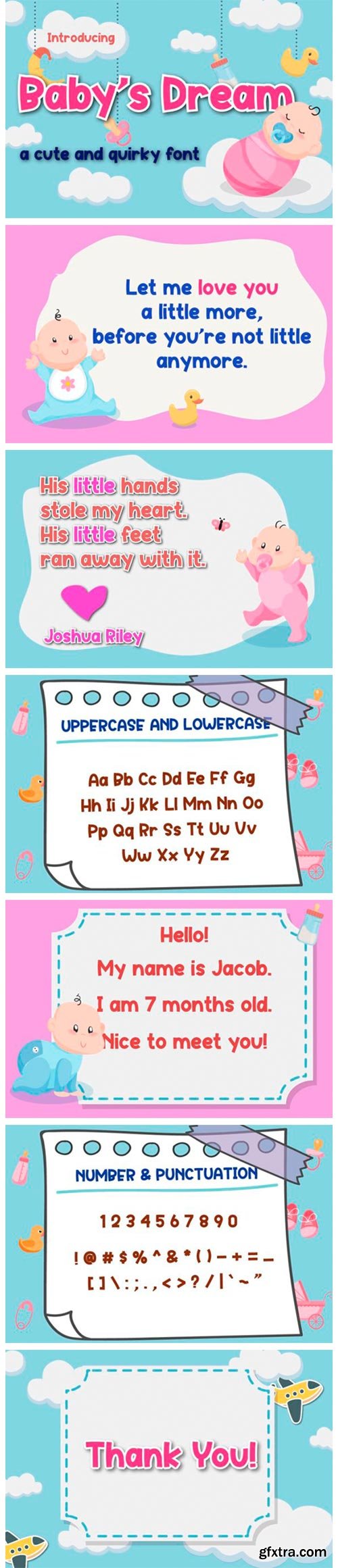 Baby\'s Dream Font