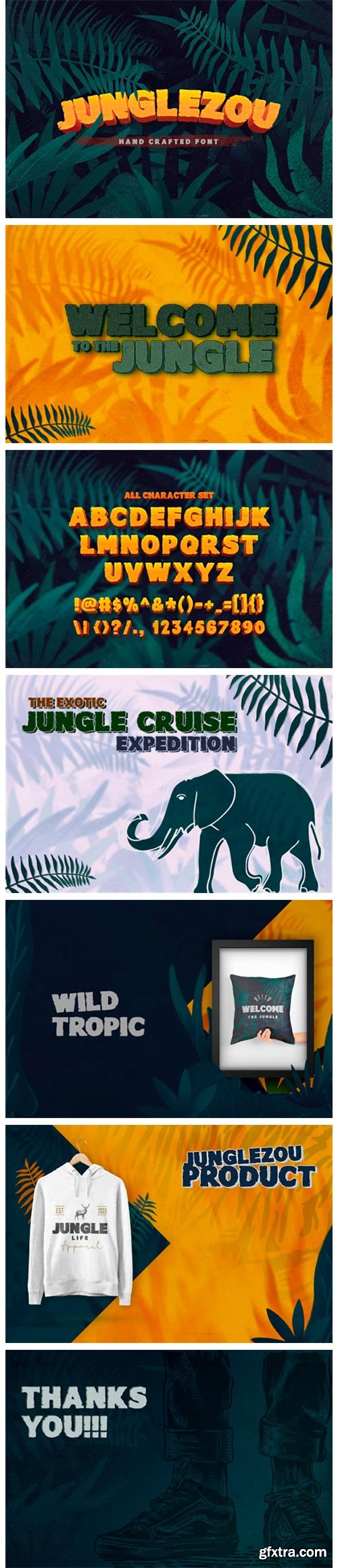 Junglezou Font