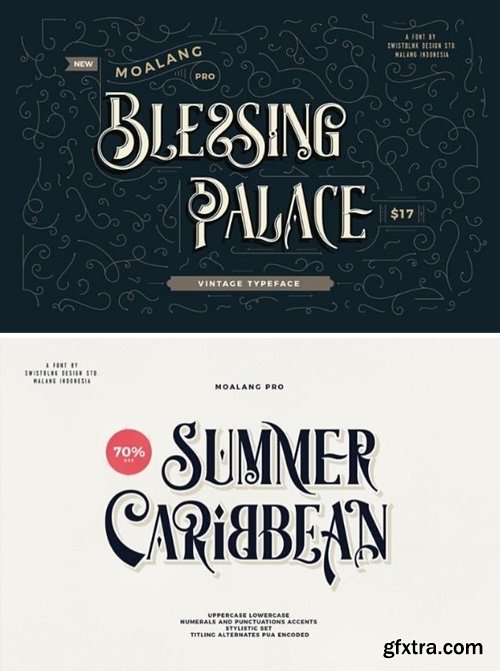 Moalang Pro Font