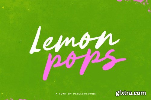 Lemon Pops Font