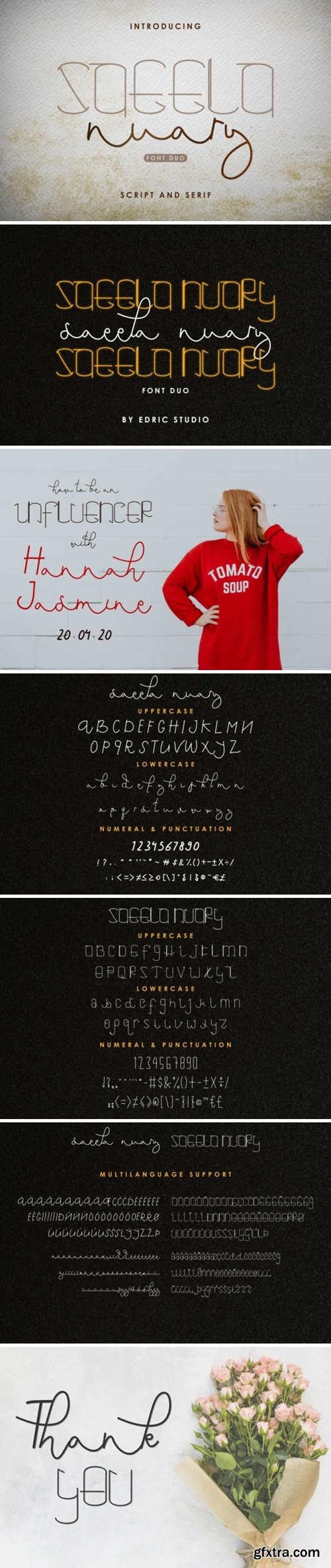 Saeela Nuary Font