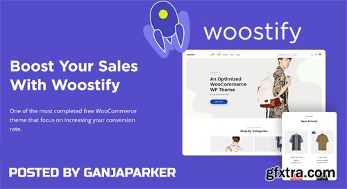 Woostify 1.5.7 / Woostify Pro Add-On 1.2.5 - WooCommerce Themes For Boosting Sales