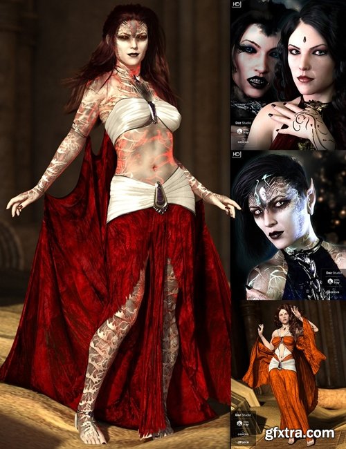 Daz3D - The Shadow Qabbalah Bundle