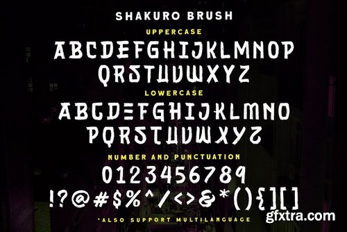 CM - Sakhuro - Brush Typeface - 4895392