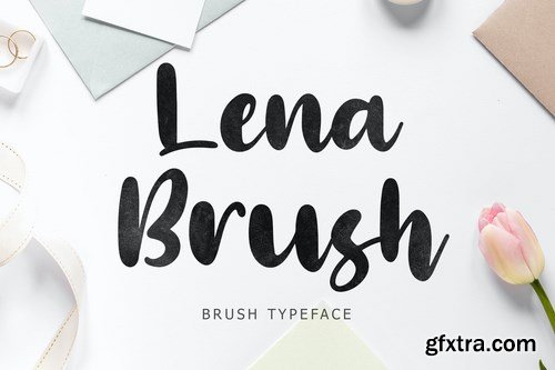 Lena Brush Typeface