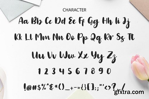 Lena Brush Typeface