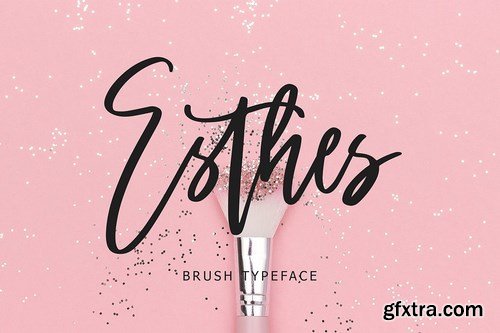 Esthes Brush Script Typeface