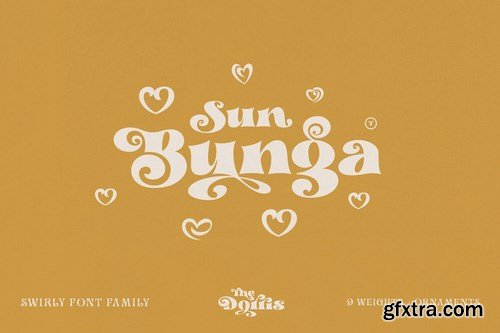 CM - Dorris - Swirly font family 4818798