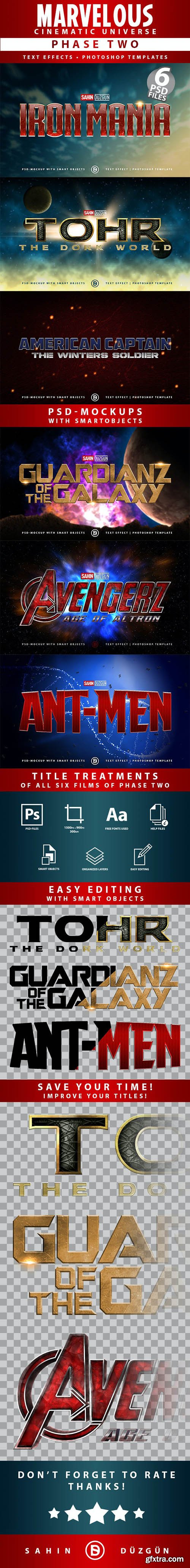 GraphicRiver - Marvelous Cinematic Universe - Phase Two 26501533