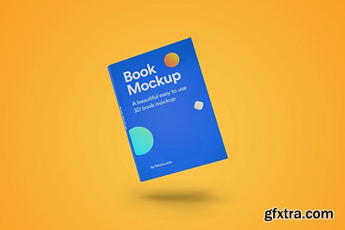 3D Book Mockup 04