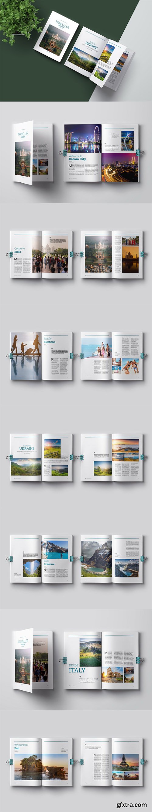 Indesign Magazine Template