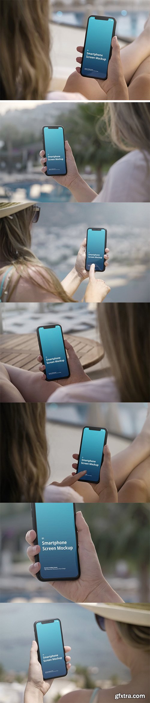 Phone Mockup Summer Scenes