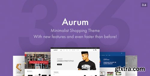 ThemeForest - Aurum v3.6 - Minimalist Shopping Theme - 9600822