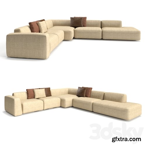 Modular sofa Angelo Cappellini Modular