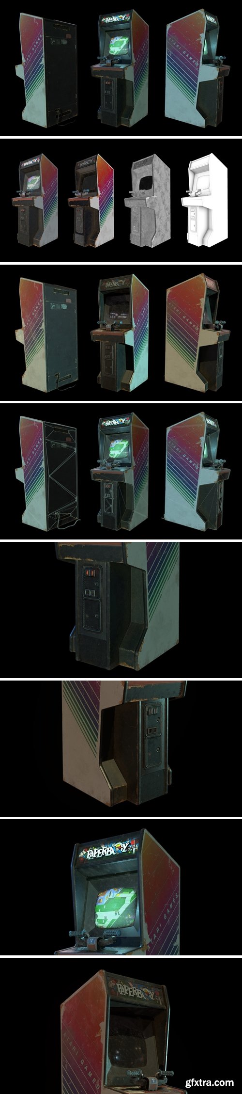 ArtStation – Paperboy Arcade Game