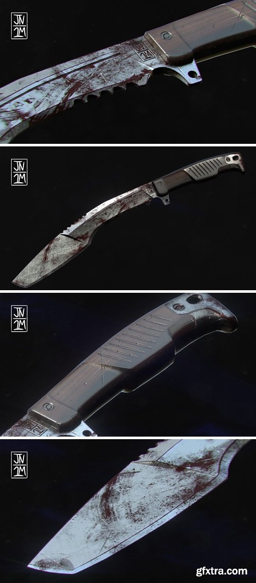 ArtStation – Kukri knife