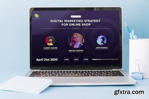 Webinar - Digital Flyer Template