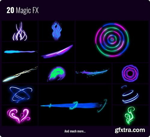 Videohive - FX Master - Cartoon Action Elements V1 ( Last Update	27 April 2020) - 26021811