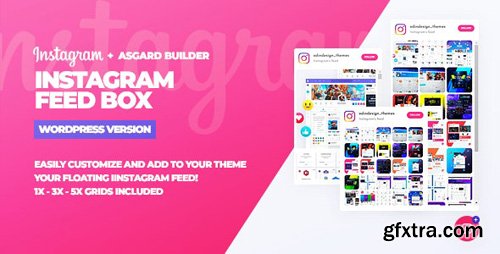 CodeCanyon - Instagram Feed Box v1.0.0 - WordPress Plugin - 26615861