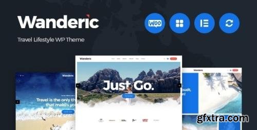 ThemeForest - Wanderic v1.0 - Travel Blog & Lifestyle WordPress Theme - 26234134 - NULLED