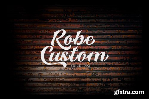 Custody Script - Tattoo Font