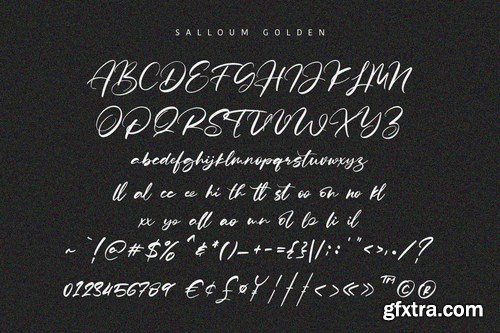 Salloum Golden Font Duo