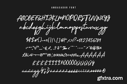 Ambasador Signature Font