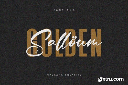 Salloum Golden Font Duo