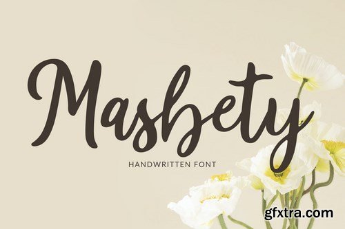 Masbety - Handwritten Font