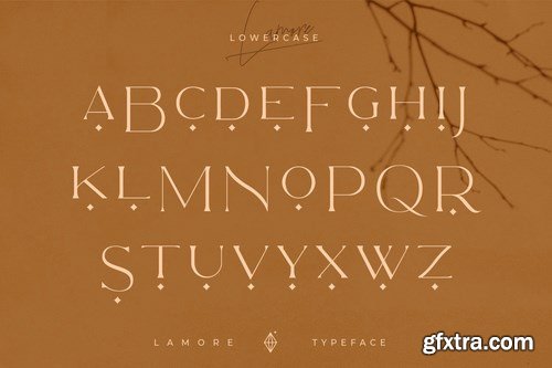 The Lamore Sans & Script Typeface- Regular Version