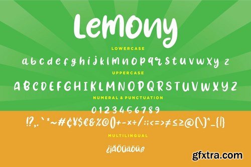 Lemony Fun Handwritten Font