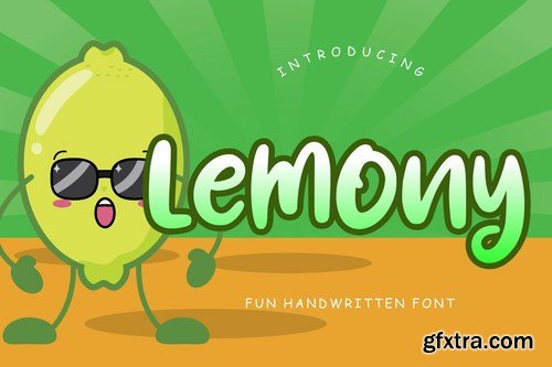 Lemony Fun Handwritten Font