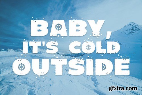 Coolest - Icy Frozen Font