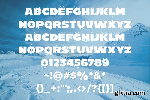 Coolest - Icy Frozen Font